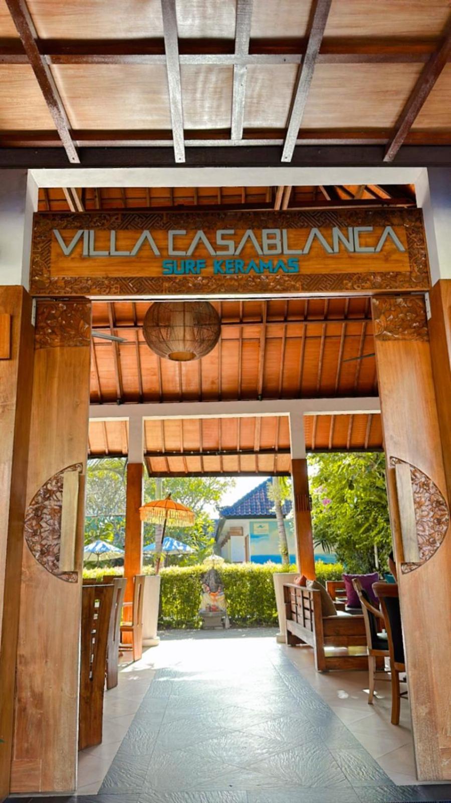 Villa Casablanca Surf Keramas Kültér fotó